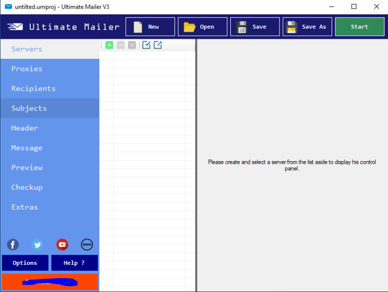 Ultimate Mailer SMTP Spread Tool