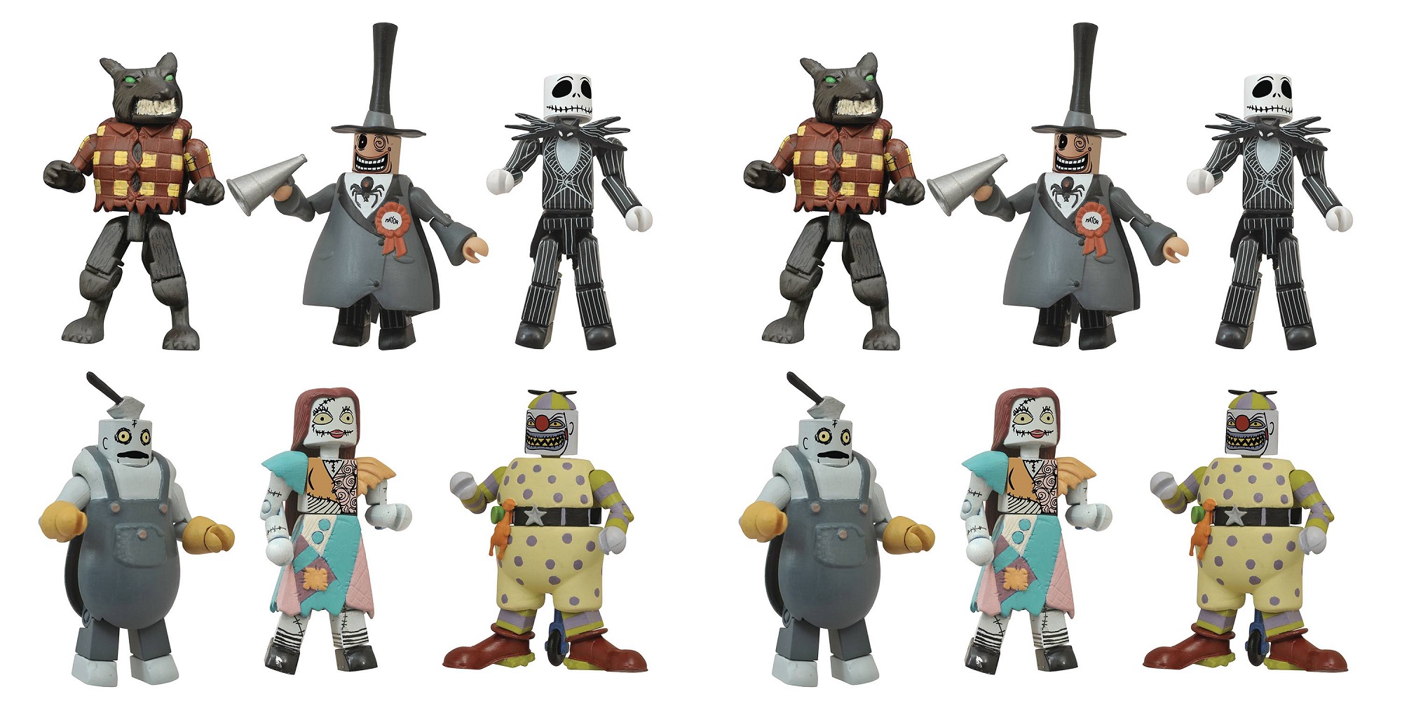 Nightmare Before Christmas San Diego Comic Con 2022 The Blot Says...: Sdcc 2021 Exclusive The Nightmare Before Christmas  Minimates Commemorative Box Set By Diamond Select Toys