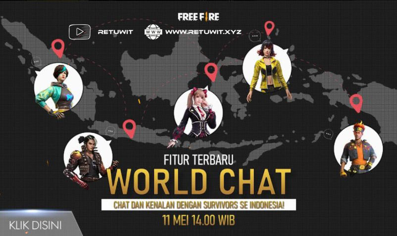 Free Fire Rilis Fitur Chat Terbaru World Chat Survivor Se
