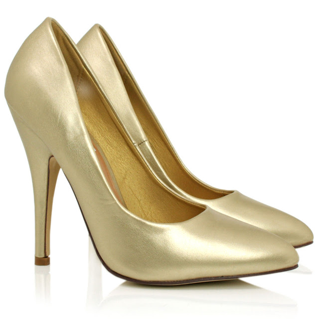 Gold Stiletto Heels Fashionate Trends