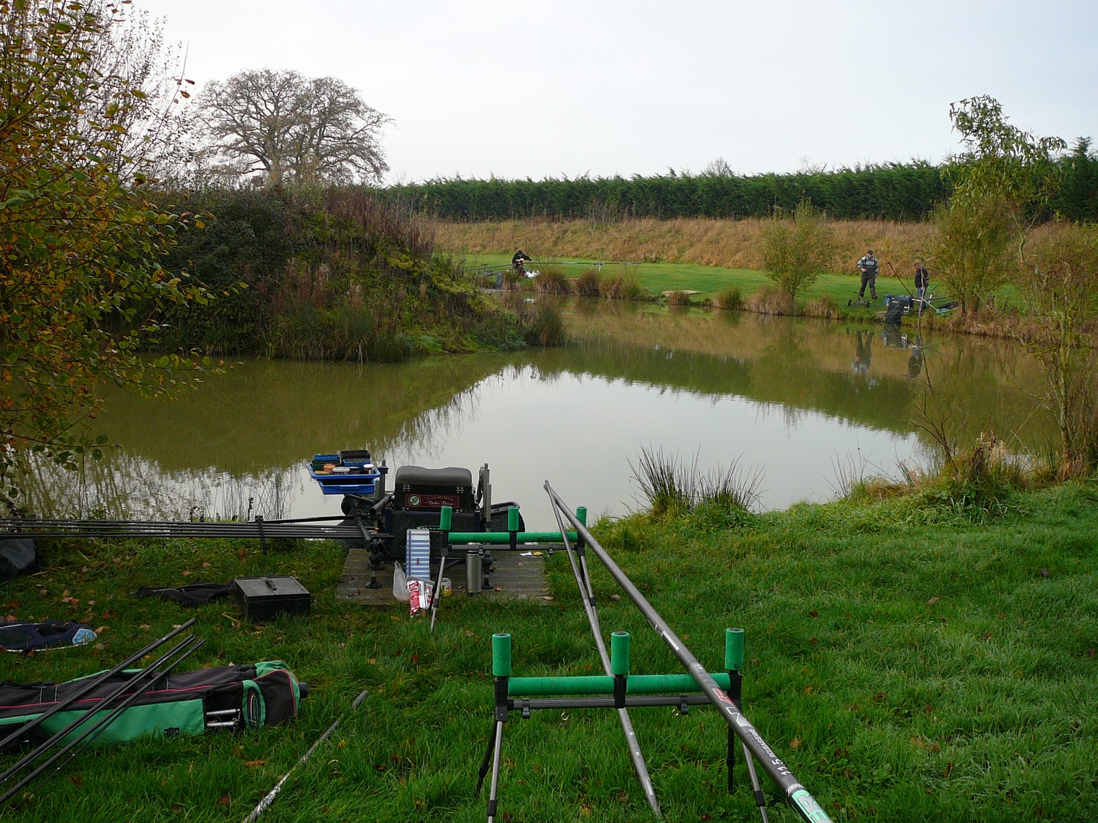 Fishing-Ken's Angling Log: 20/11/11 - Todber Manor - Park Lake