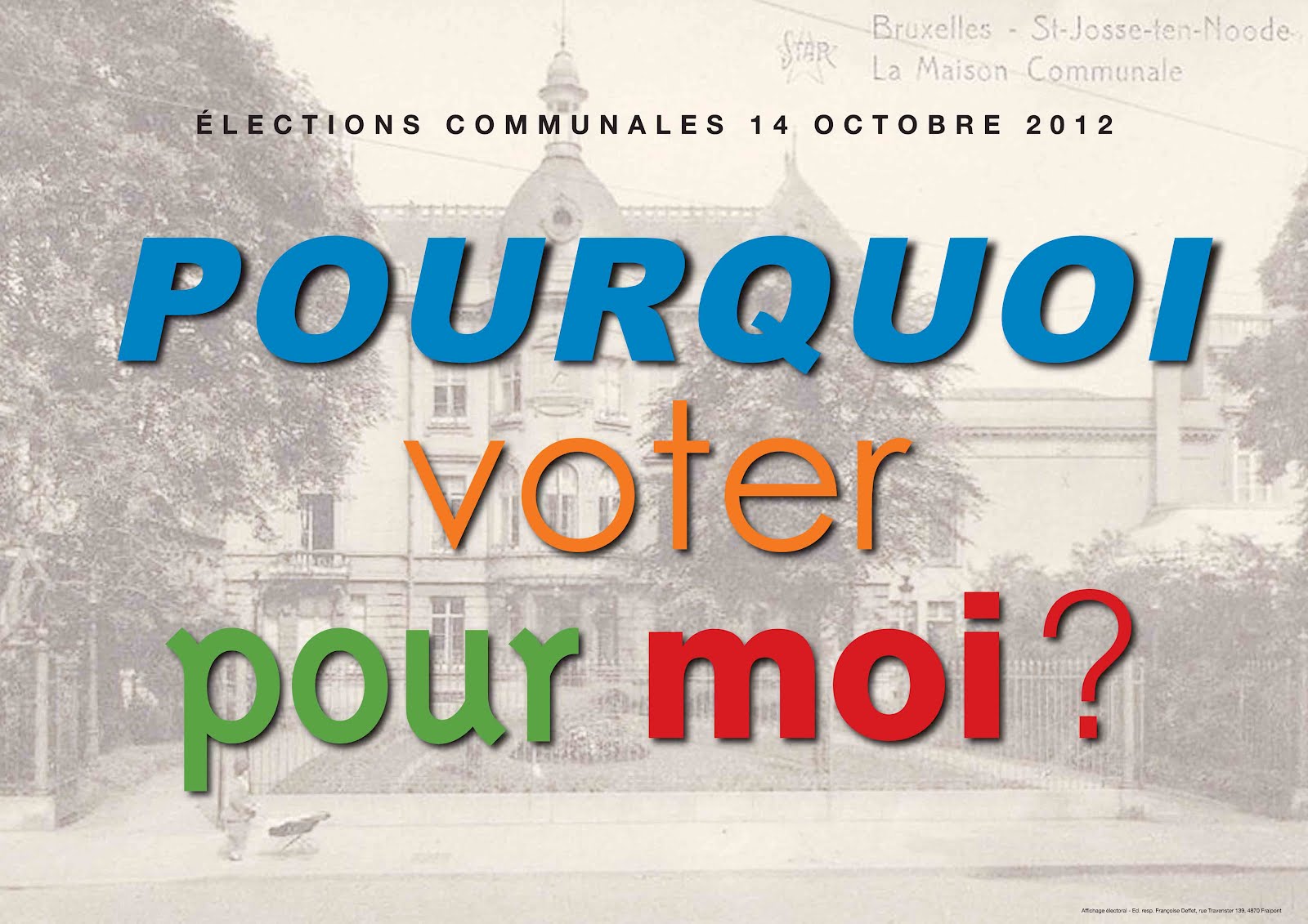 Dis moi pourquoi on vote