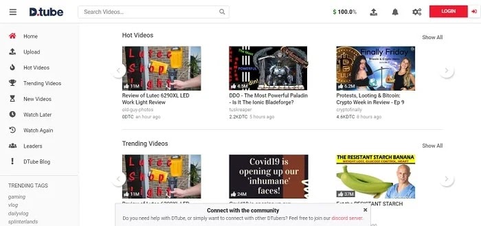 Dtube - Best YouTube alternatives Dtube - Best YouTube alternatives