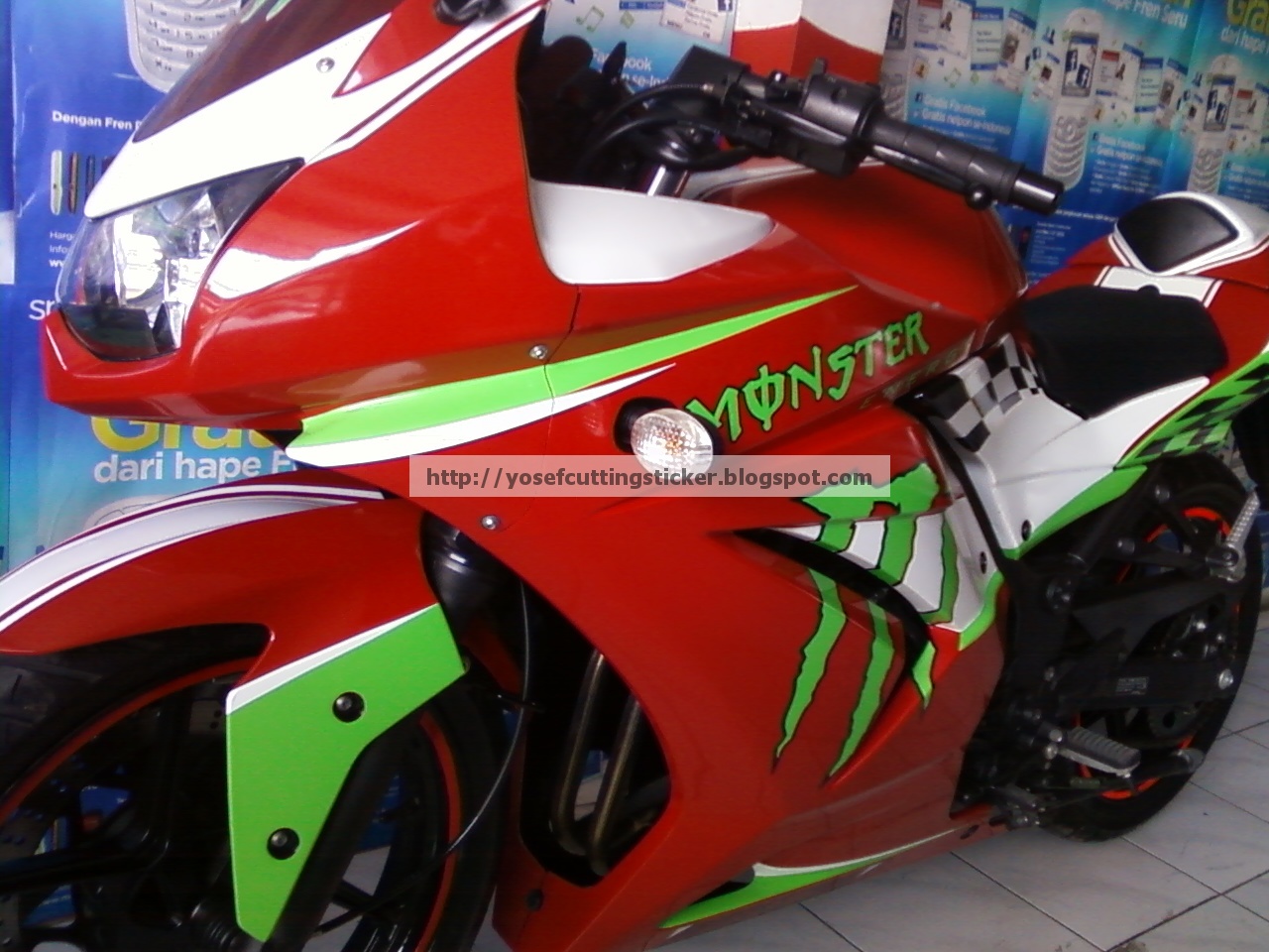 YOSEF CUTTING STICKER (SURABAYA CUTTING STICKER NINJA 250) STICKER ...