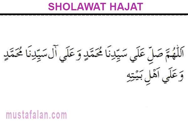 Lirik Teks Sholawat Hajat Paling Mustajab Untuk Permohonan