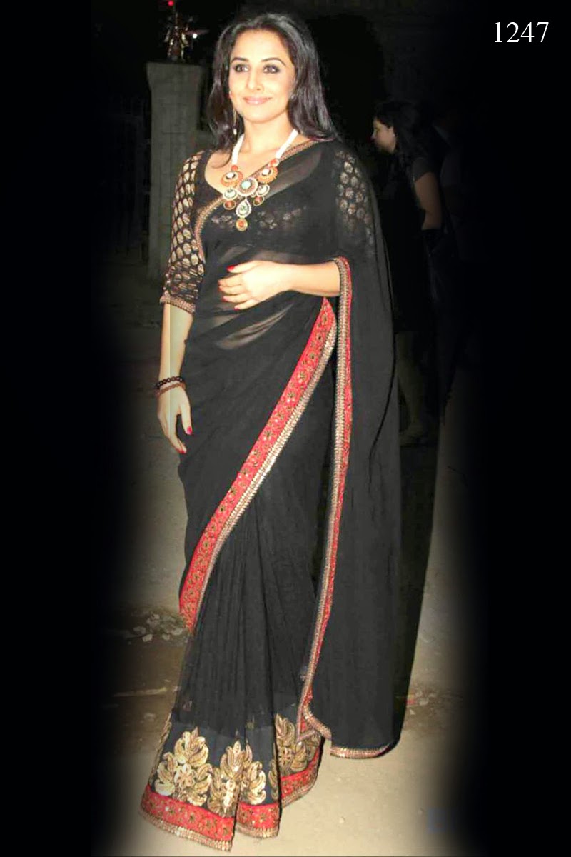 Bollywood Actress Saree Collections: Bollywood Actress Vidya Balan ...