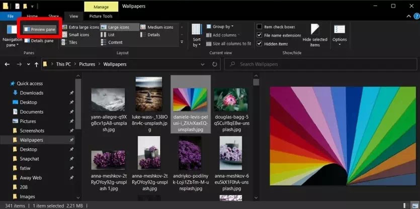 Cara Mengaktifkan Preview Pane Di File Explorer Windows 10 Brankaspedia Blog Tutorial Dan Tips