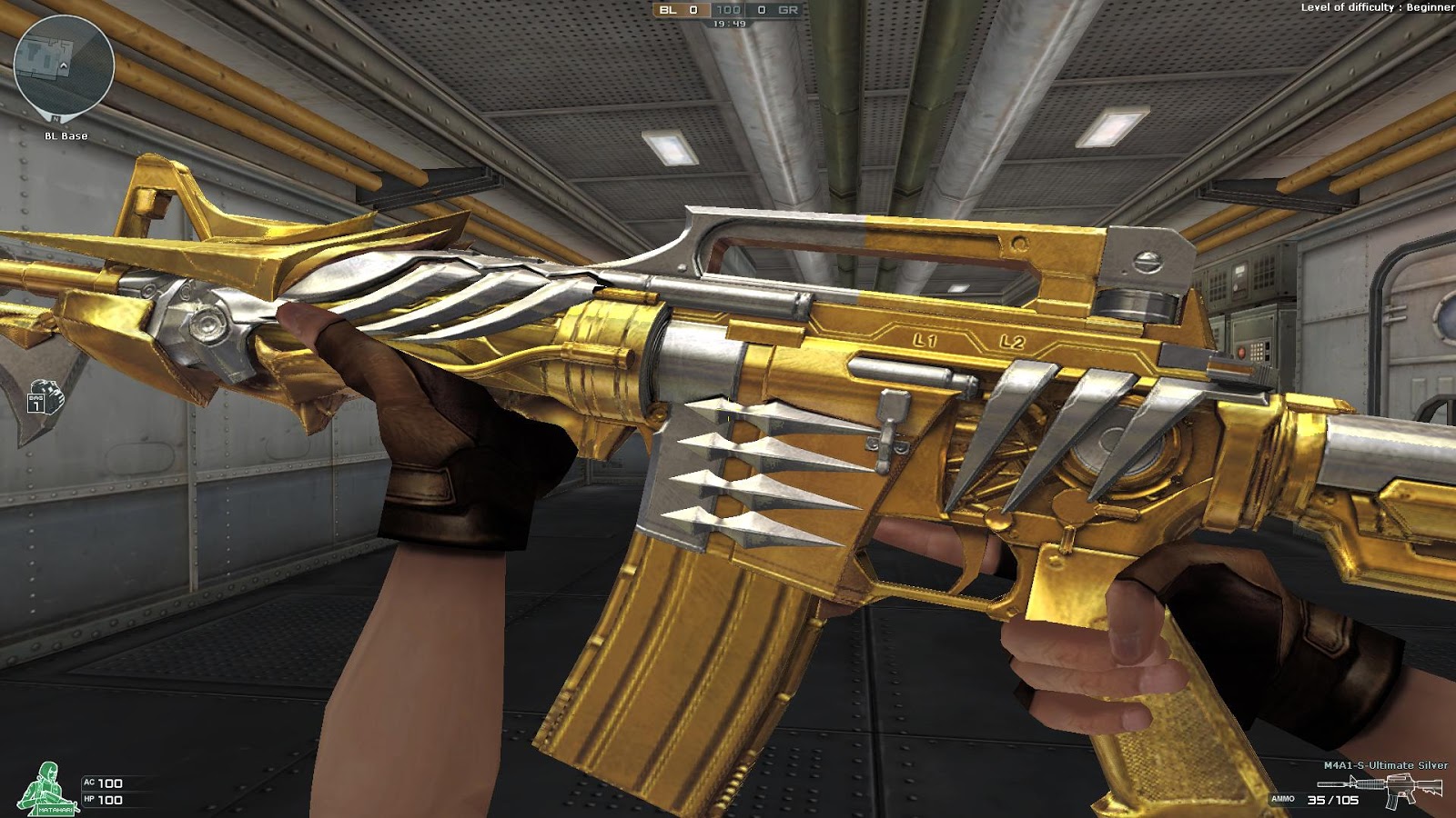 M4a1 golden coil mw фото 100
