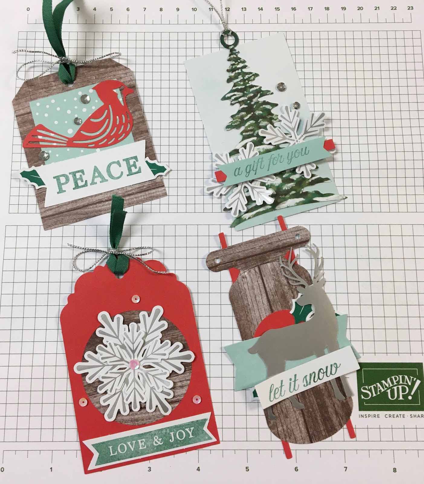 Stamping With Susan Stampin' Up! November Paper Pumpkins Winter Gifts