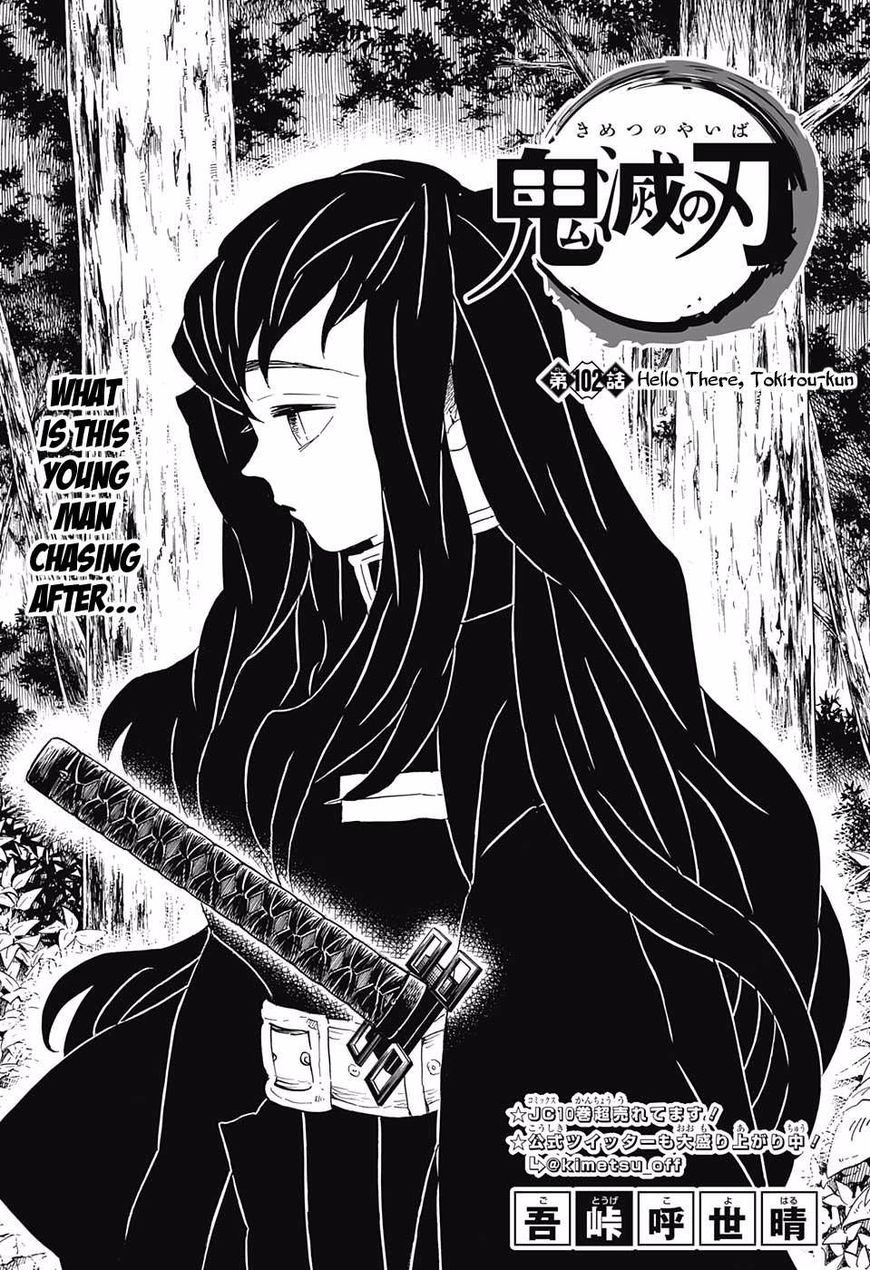 Demon Slayer Kimetsu No Yaiba Chapter 101 Demon Slayer Kimetsu No Yaiba Manga