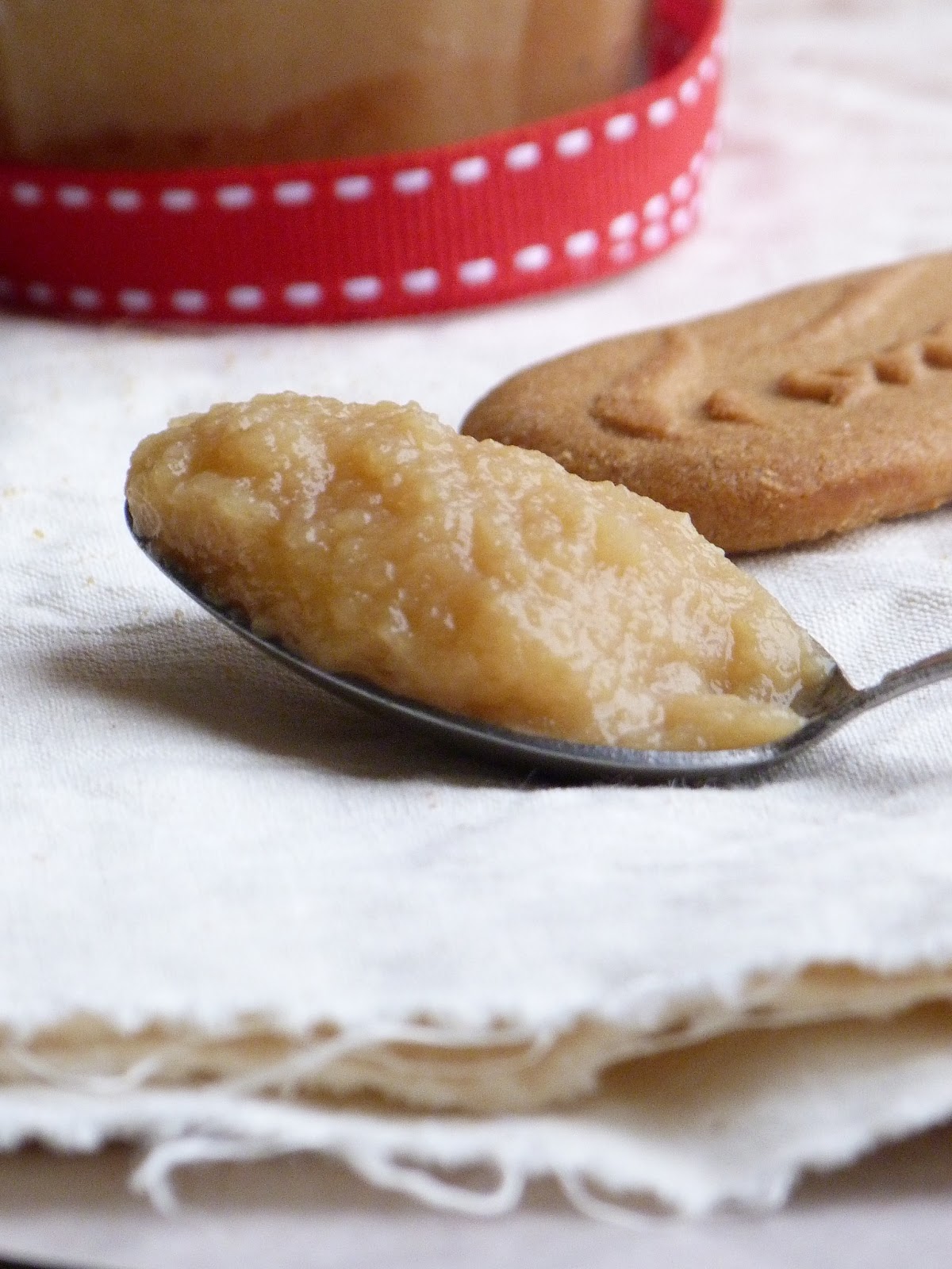 Chic, Chic, Chocolat Compote de pommes aux spéculoos