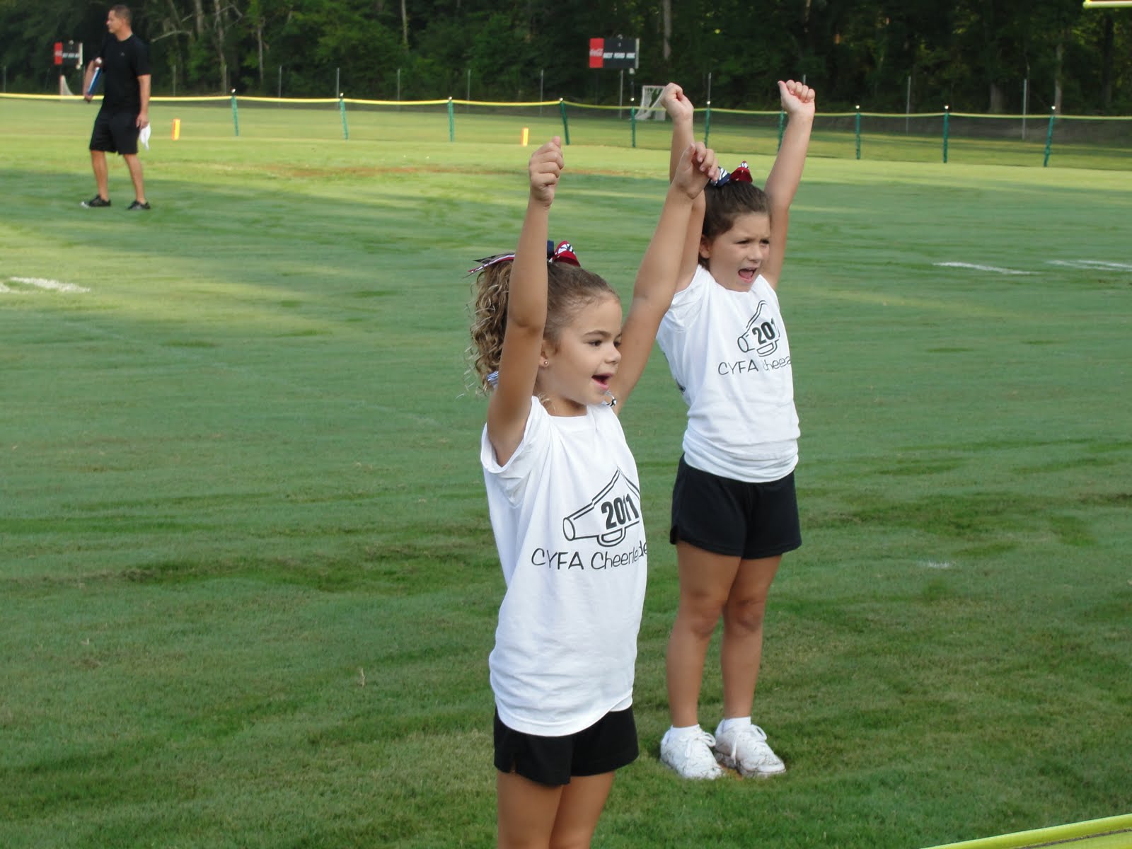 The Harrelson's Happenings Cheer/Football kickoff 2011