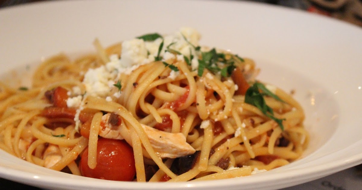 Our Cook Book "Earls" Mediterranean Linguine