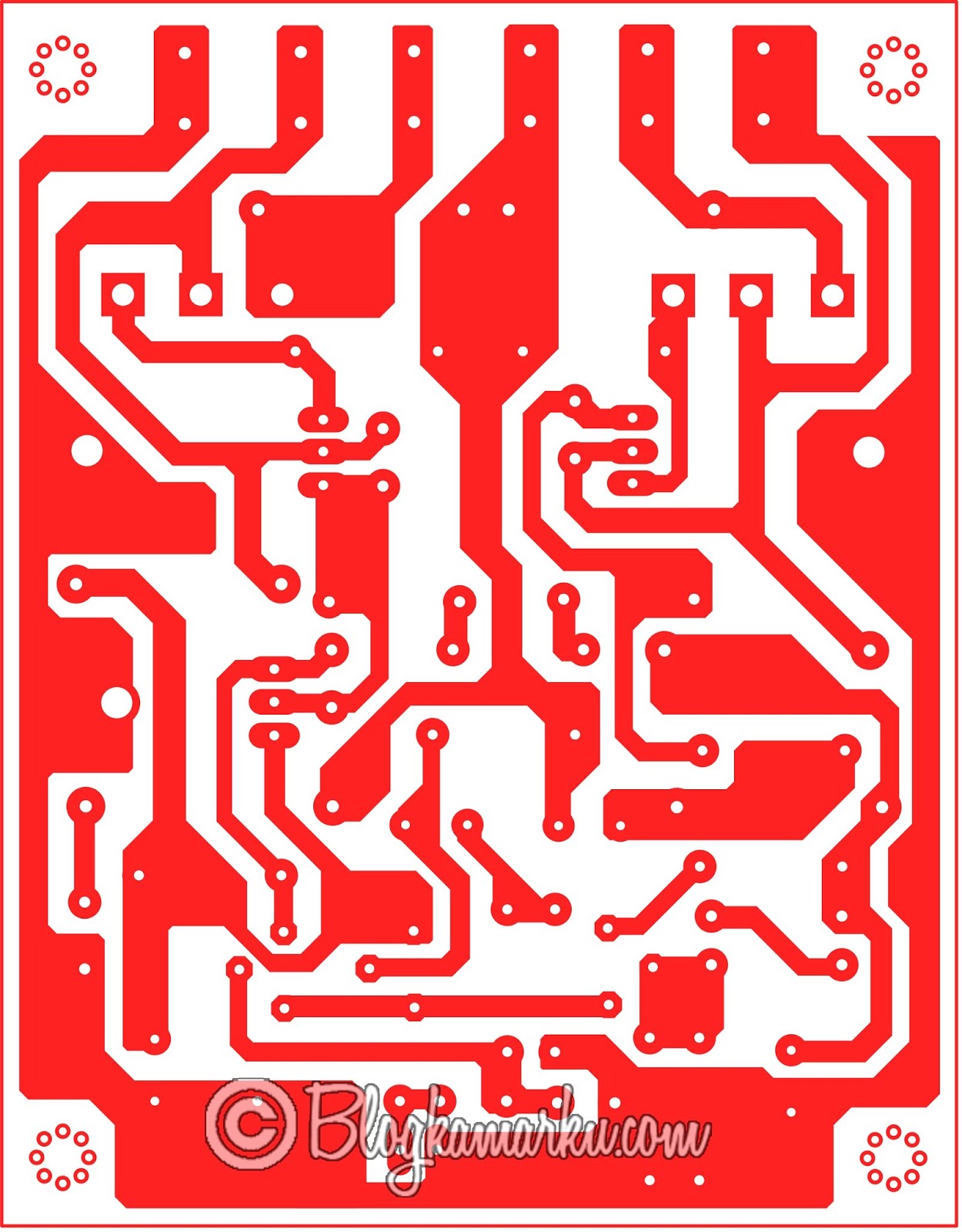 PCB Layout SOCL BOOM TEF Driver Power Amplifire - Blogkamarku.com