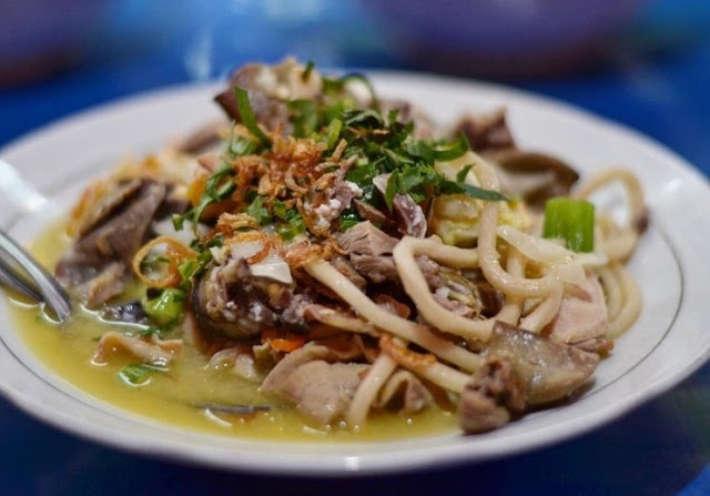 10 Kuliner Makanan Khas Bantul, Yogyakarta - Bakmi Nyemek Bantul