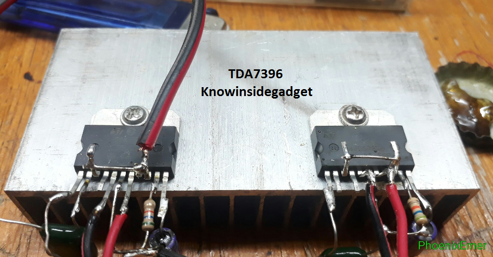 TDA7379 TDA7377 TDA7375 TDA7297 TDA7391 TDA7292 Board Schematic