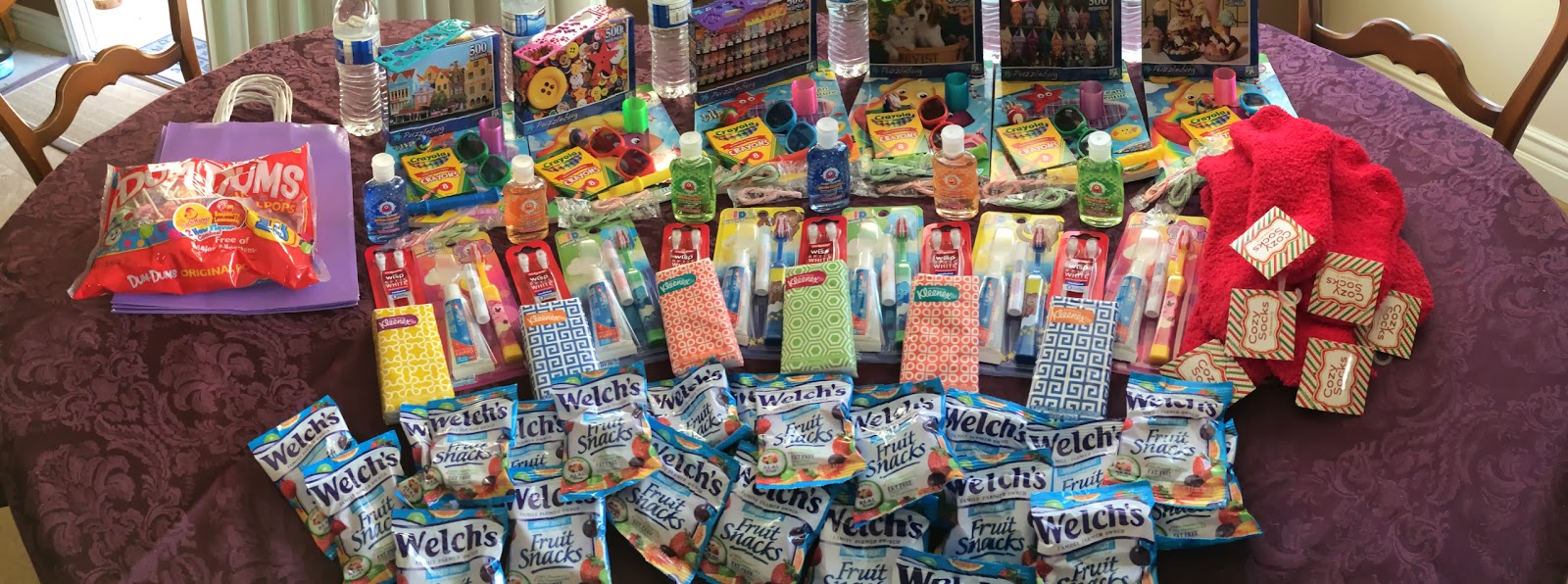 Abby's Purple Bag Project