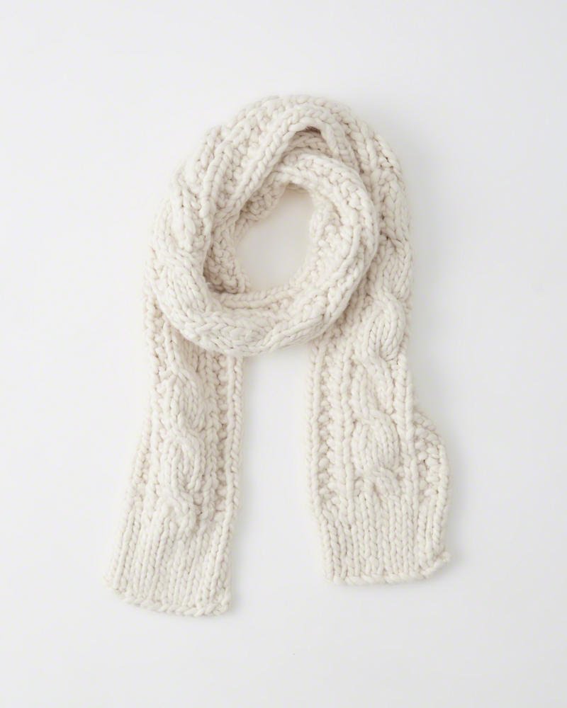 mommy bytes: Knitting an Abercrombie & Fitch Scarf