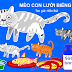 Truyện tranh cho bé: Mèo con lười biếng - Hiền Bùi