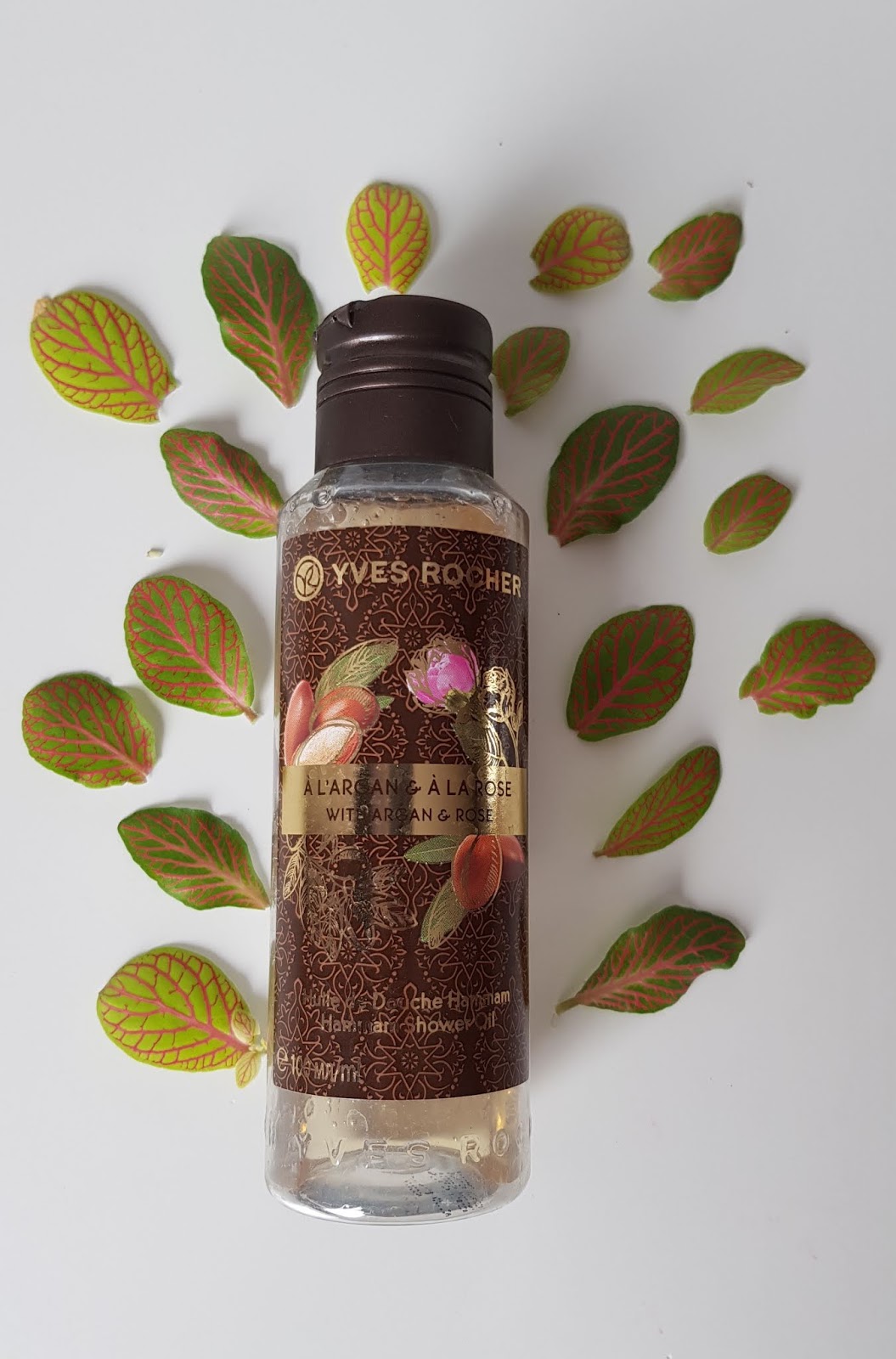 COSMESFERA YVES ROCHER HAMMAN SHOWER OIL ARGAN OIL & ROSE