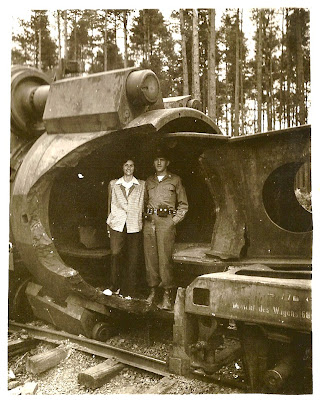 Cañón ferroviario Dora Schwerer Gustav railway gun Grafenwöhr