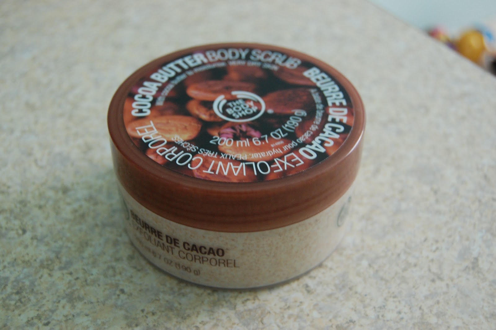 Yours, Mine & Ours The Body ShopCocoa Butter Body Scrub