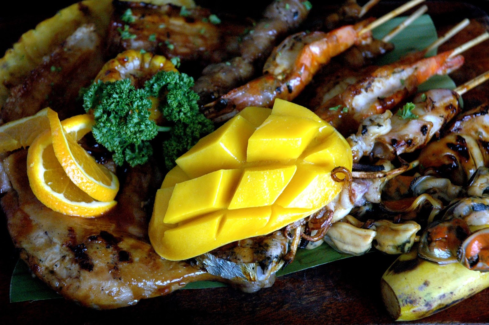 DUDE FOR FOOD Luau in the Metro A Hawaiian Feast at The Original