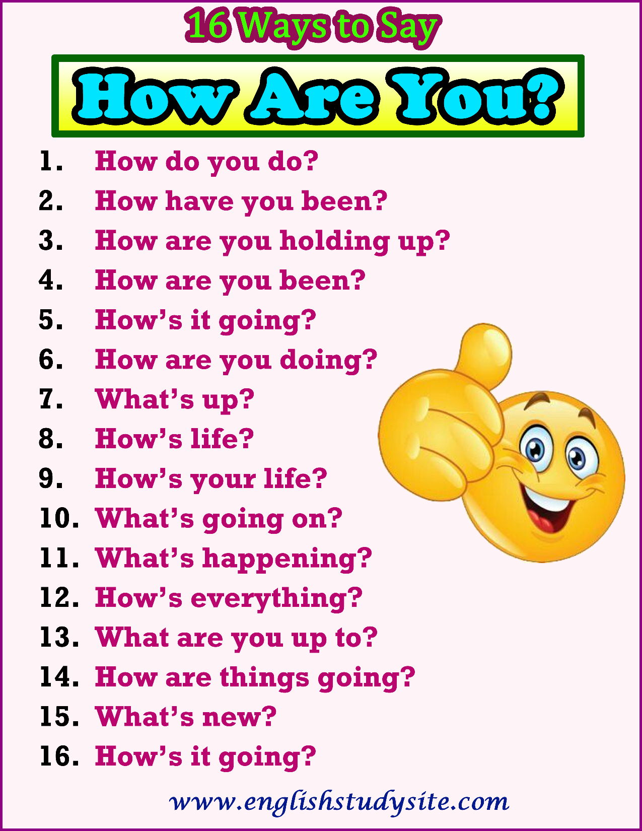 9 Ways to Ask “How Are You?” with Examples