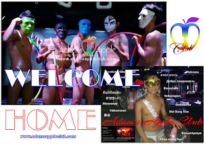 Welcome Home Adams Apple Gay Club Chiang Mai