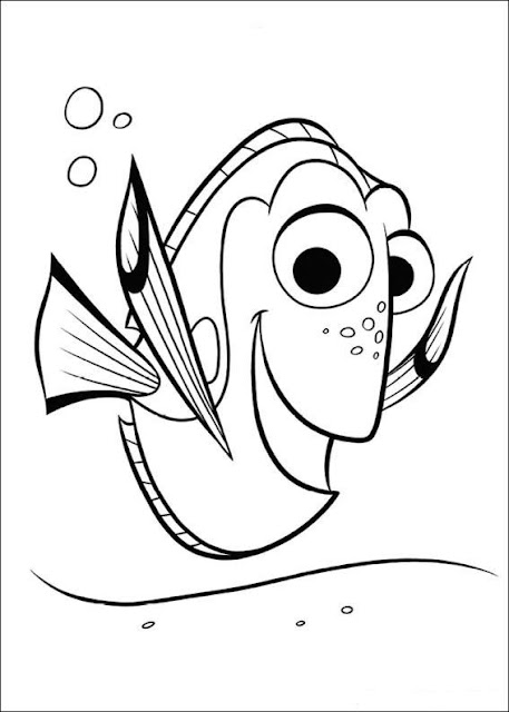 Best nemo coloring pages for kids free printable amazing cartoon coloring pages