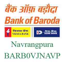 Vijaya Baroda Navrangpura Branch Ahmedabad New IFSC