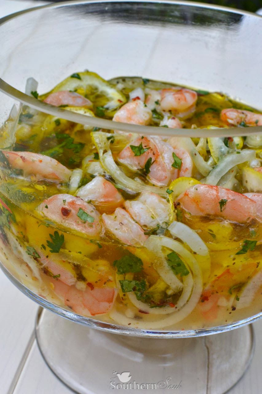 Pickled Shrimp - A Southern Soul