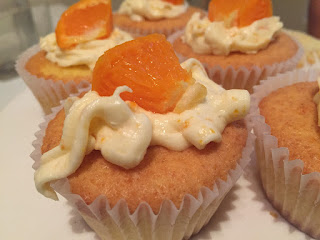 orange chiffon  cakes