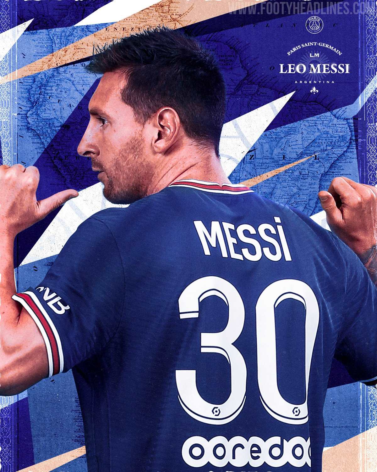 Messi schließt sich PSG an  wird Trikot mit der Nr. 30 tragen  Nur