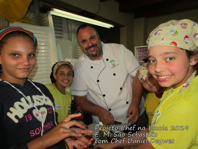 Chef na Escola - Semana Doces Brasileiros (alunos do 4º e 5º ano do Ensino Fundamental)