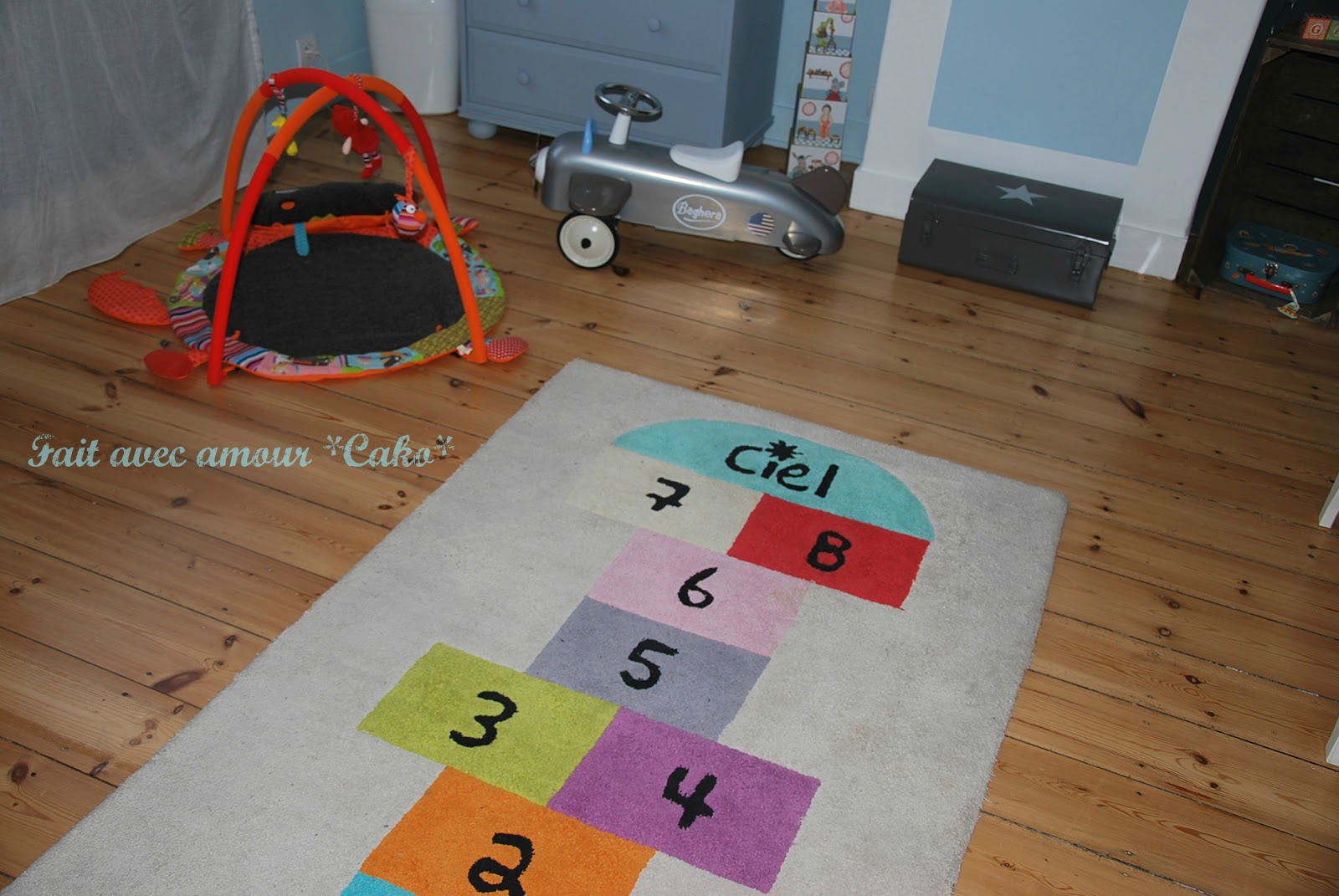 Fait avec amour&hellip; <em>Cako</em> La chambre de Gabin