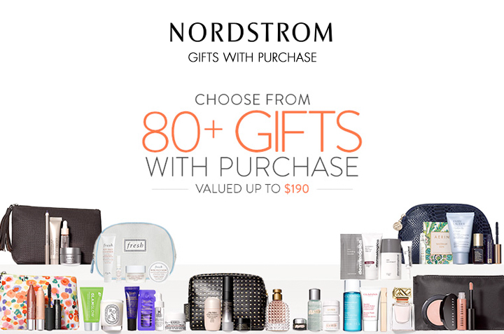 Nordstrom Triple Points March 18 - 22, 80+ Beauty Gifts With Purchase
