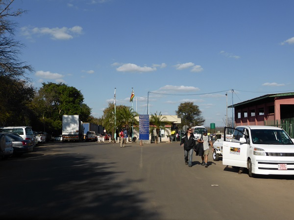 Frontera de Zimbawe con Zambia