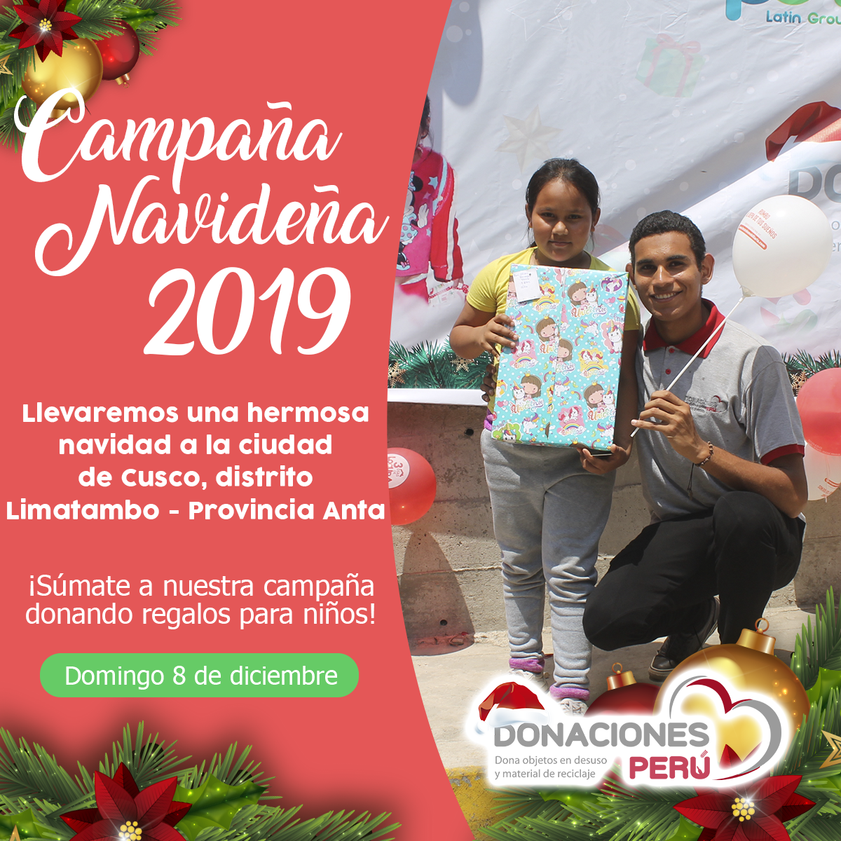 Donaciones Perú Campaña Navideña 2019