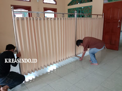 Hijab Masjid Stainless pesanan Bpk Fahmi untuk Musholla Al Muhajirin Ratu Jaya Depok Hijab Masjid Stainless pesanan Bpk Fahmi untuk Musholla Al Muhajirin Ratu Jaya Depok