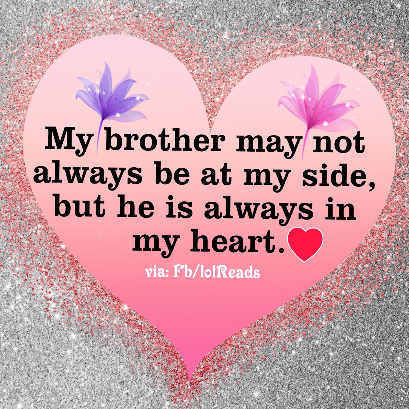 Unique Love You My Brother Status family quotes.