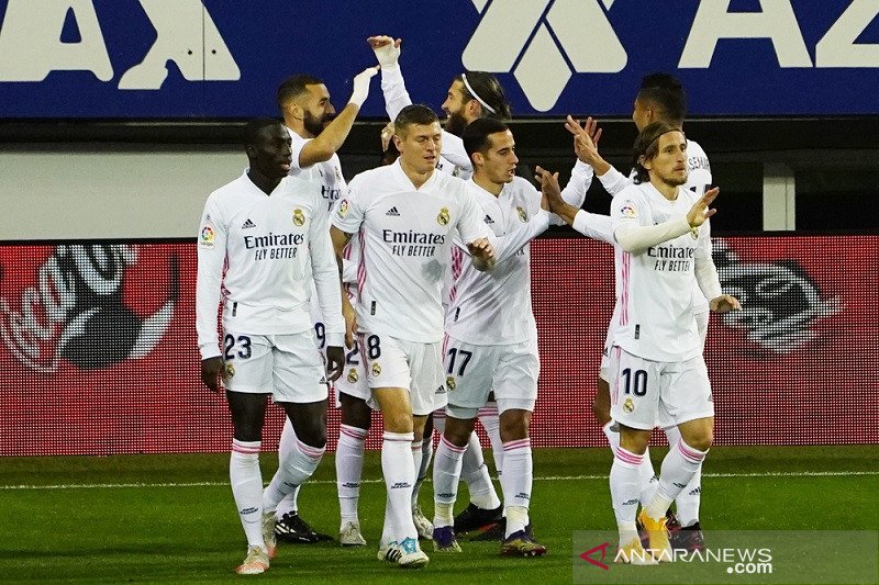 Madrid Berhasil Menundukkan Eibar 2-0 di Lanjutan Liga Spanyol