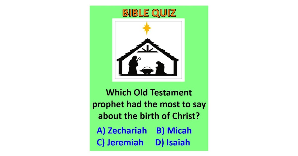 Which Old Testament prophet had the most to say about the