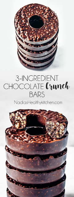 3-ingredient Chocolate Crunch Doughnuts (Vegan)
