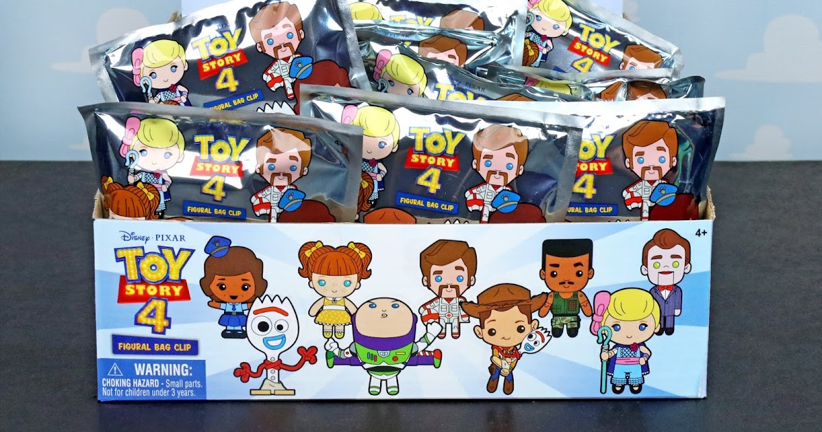 Dan the Pixar Fan Toy Story 4 Figural Bag Clip Mystery Pack Collection
