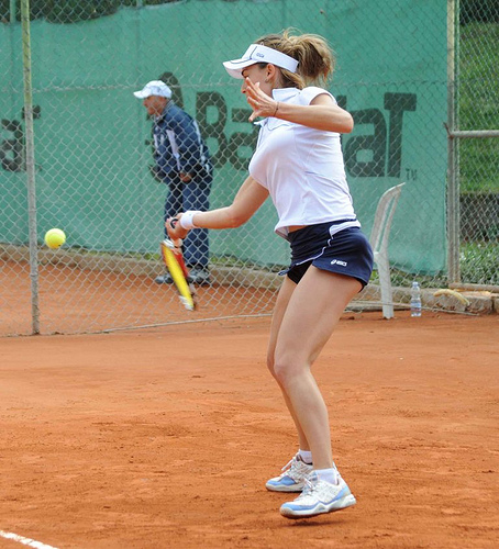 Michael Jordan Stefania Chieppa Tennis Playre Profile and Pictures 2011