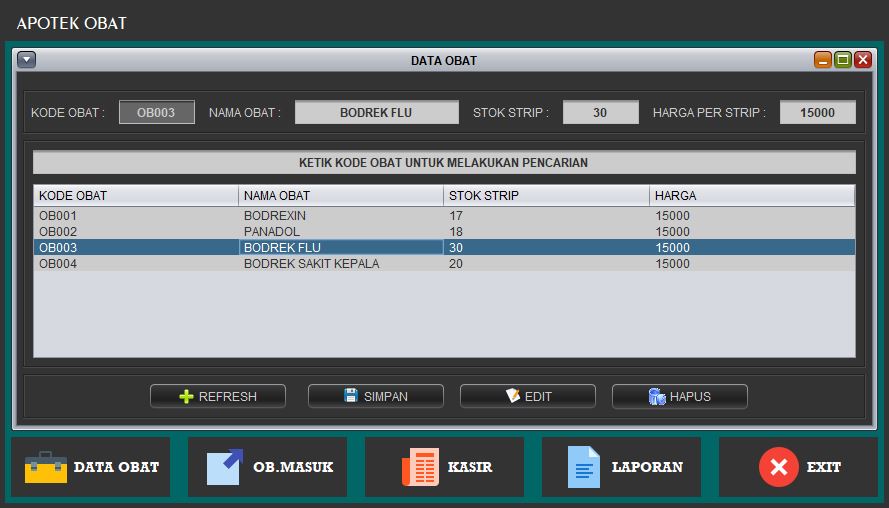 DOWNLOAD PROGRAM APLIKASI APOTEK JAVA NETBEANS
