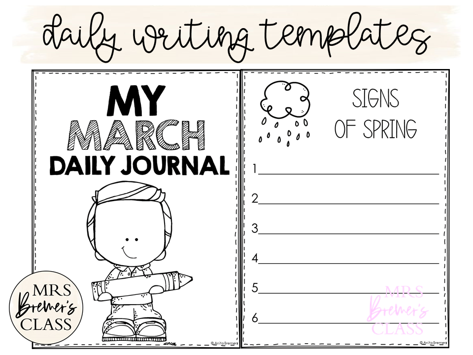 daily journal topics for 6th grade