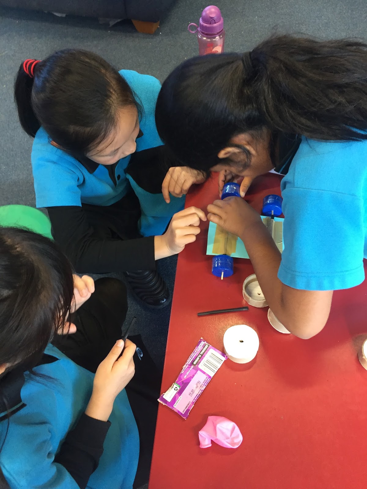 Room 15: Balloon Car Design Challenge