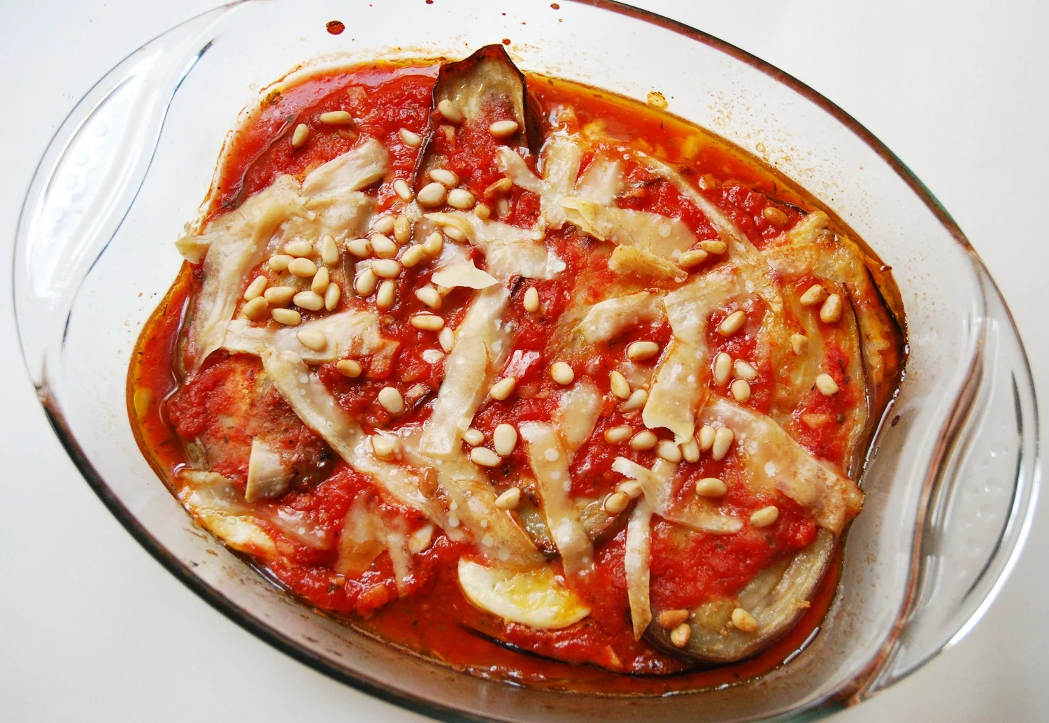 Gratin d'aubergines à la tomate